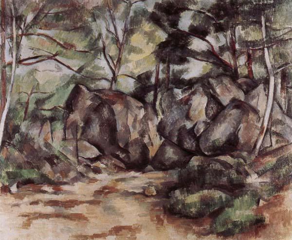 Paul Cezanne Le Sous-bois China oil painting art